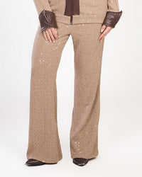 Bianca Knit Wide-Leg Trousers