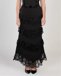 Victoria skirt with lace
